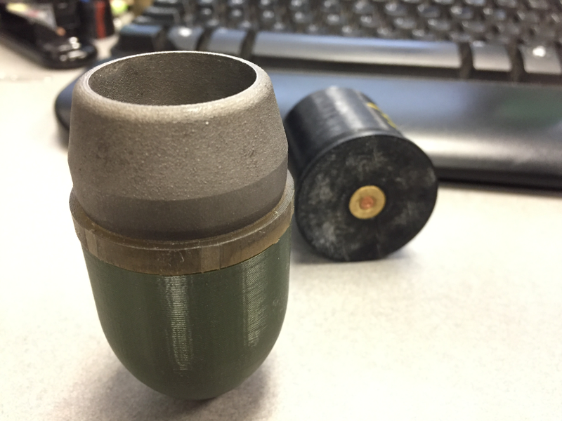Illustration for article titled The Army's New 3D-Printed Grenade Launcher Is Straight Out of Science Fiction